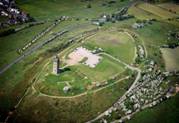 Castle Hill, Yorkshire crop circle, aerial photo 21