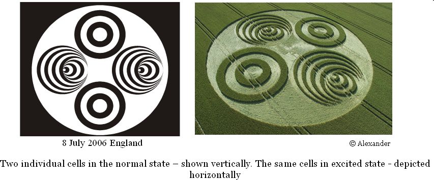 Castle Hill, Yorkshire crop circle, aerial photo 16