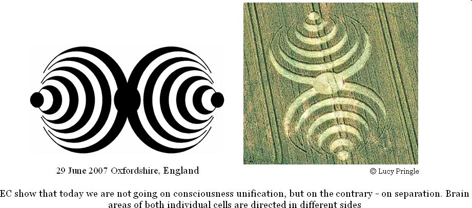 Castle Hill, Yorkshire crop circle, aerial photo 17