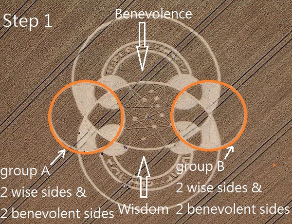 East Field, Wiltshire crop circle, aerial photo 12
