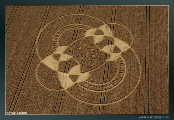 East Field, Wiltshire crop circle, aerial photo 11
