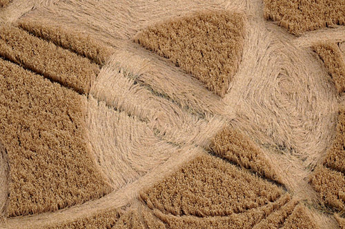 East Field, Wiltshire crop circle, aerial photo 6