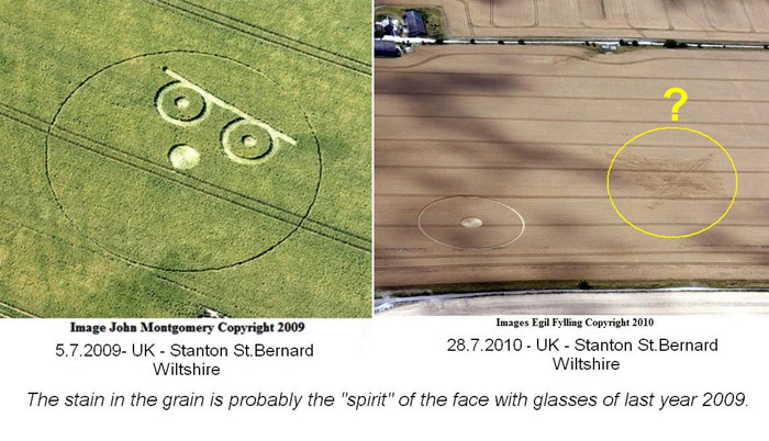Stanton St. Bernard, Wiltshire crop circle, aerial photo 9