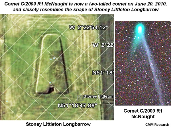 Stoney Littleton Long Barrow, Somerset crop circle, aerial photo 19