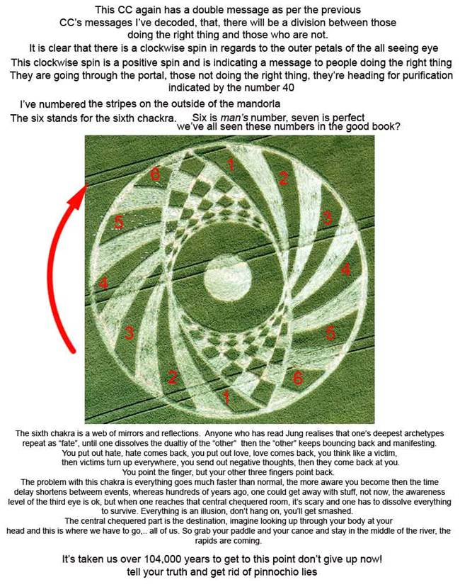 Ufton, Warwickshire crop circle, aerial photo 16