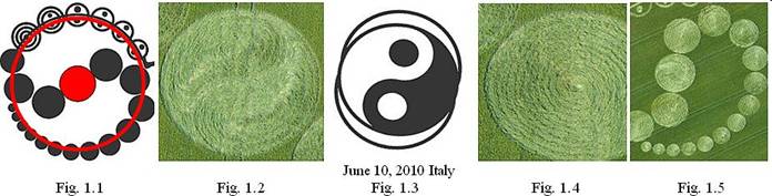 Walbury Hill, Berkshire crop circle, aerial photo 17