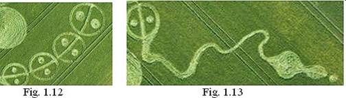 Walbury Hill, Berkshire crop circle, aerial photo 20