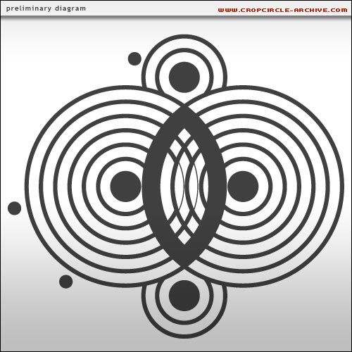 Woolaston Grange, Gloucestershire crop circle, aerial photo 49
