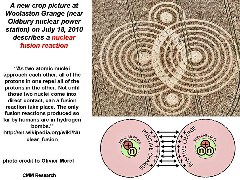 Woolaston Grange, Gloucestershire crop circle, aerial photo 37