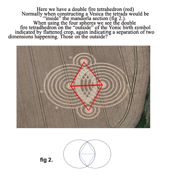Woolaston Grange, Gloucestershire crop circle, aerial photo 11