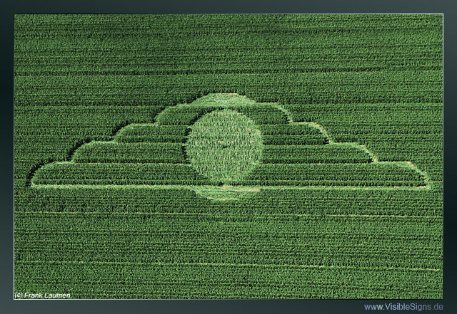 Avebury Avenue, Wiltshire crop circle, aerial photo 12