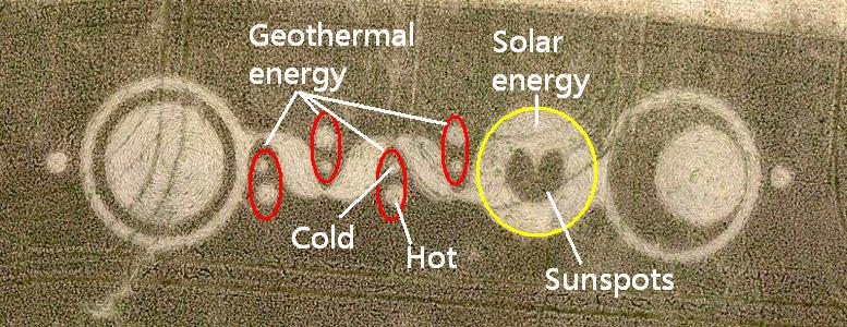Baltic Farm, Wiltshire crop circle, aerial photo 12