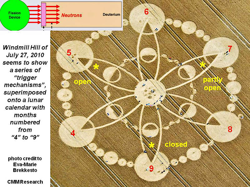 Beggar's Knoll, Wiltshire crop circle, aerial photo 18