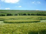 Chirton Bottom, Wiltshire crop circle, aerial photo 94