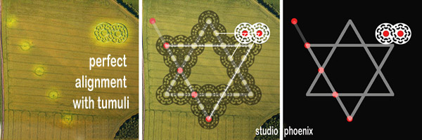 Chirton Bottom, Wiltshire crop circle, aerial photo 48