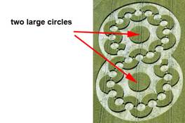 Chirton Bottom, Wiltshire crop circle, aerial photo 26