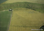 Chirton Bottom, Wiltshire crop circle, aerial photo 69