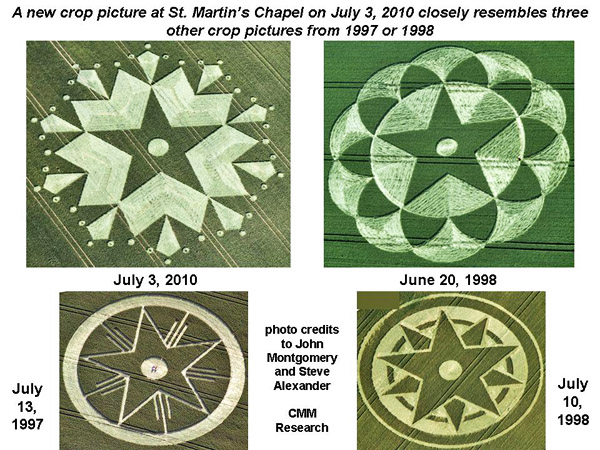 St Martin's Chapel, Wiltshire crop circle, aerial photo 30