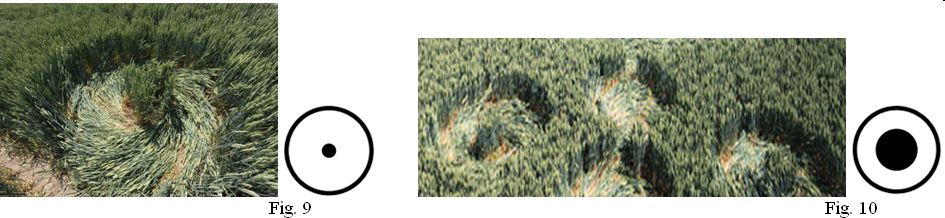 St Martin's Chapel, Wiltshire crop circle, aerial photo 22