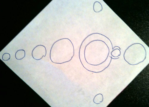 Clifton, Yorkshire crop circle, aerial photo 11