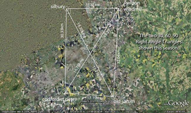 Codford St Peter, Wiltshire crop circle, aerial photo 13