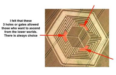 Fosbury, Wiltshire crop circle, aerial photo 25