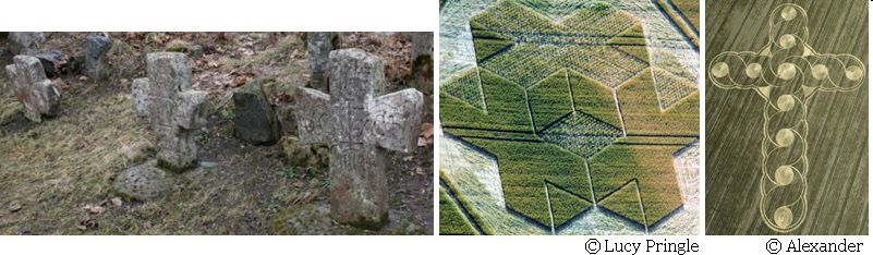 Fosbury, Wiltshire crop circle, aerial photo 39