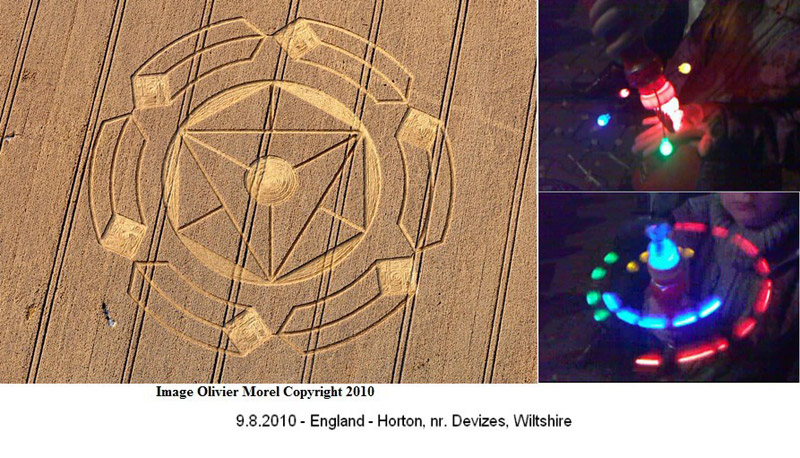 Horton, Wiltshire crop circle, aerial photo 10