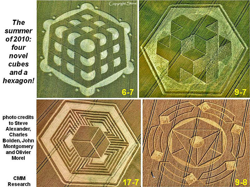 Horton, Wiltshire crop circle, aerial photo 8