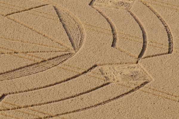 Horton, Wiltshire crop circle, aerial photo 3