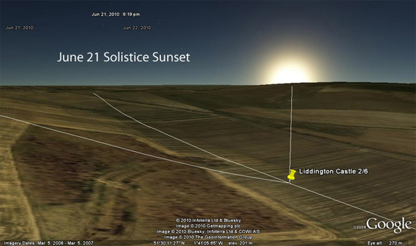 Liddington Castle, Wiltshire crop circle, aerial photo 79