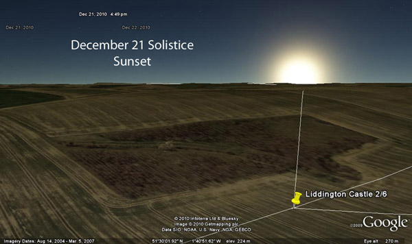 Liddington Castle, Wiltshire crop circle, aerial photo 77