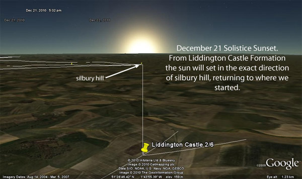 Liddington Castle, Wiltshire crop circle, aerial photo 72