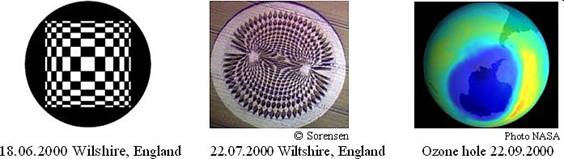 Liddington Castle, Wiltshire crop circle, aerial photo 31