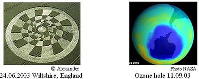Liddington Castle, Wiltshire crop circle, aerial photo 33