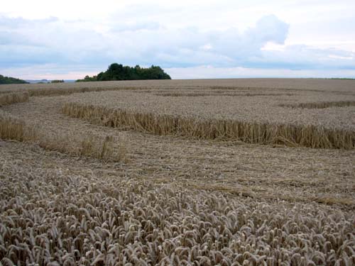 Kennett, Wiltshire crop circle, aerial photo 18