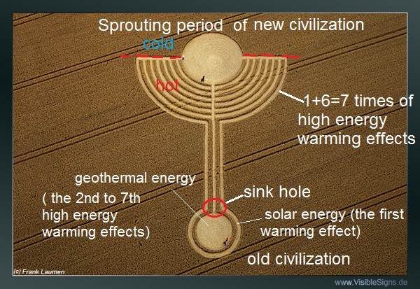 Northdowns, Wiltshire crop circle, aerial photo 17