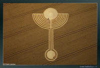 Northdowns, Wiltshire crop circle, aerial photo 18