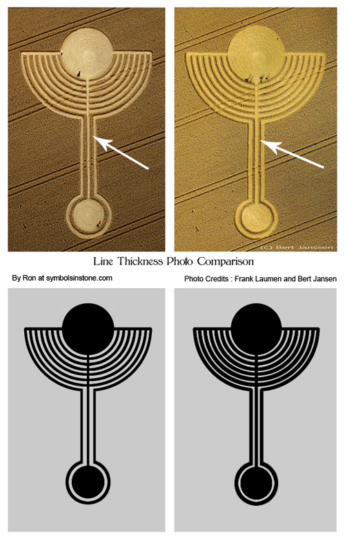 Northdowns, Wiltshire crop circle, aerial photo 30