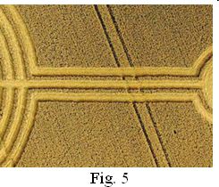 Northdowns, Wiltshire crop circle, aerial photo 15