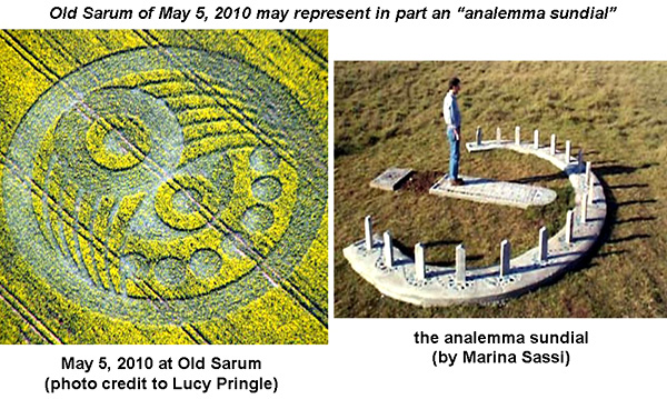 Old Sarum, Wiltshire crop circle, aerial photo 32
