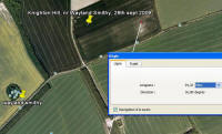 Old Sarum, Wiltshire crop circle, aerial photo 39