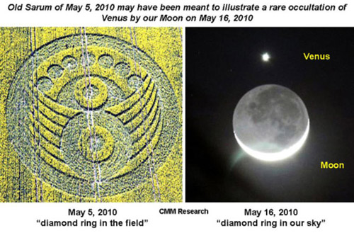 Old Sarum, Wiltshire crop circle, aerial photo 33