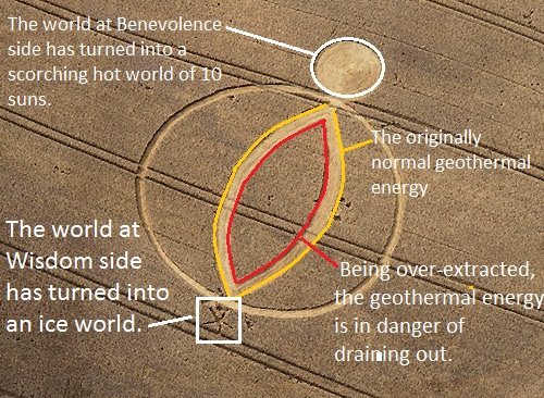Pewsey Wharf, Wiltshire crop circle, aerial photo 8