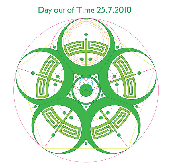 Roundway Hill, Wiltshire crop circle, aerial photo 35