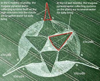 Savernake Forest, Wiltshire crop circle, aerial photo 11