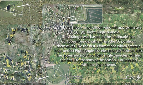 Silbury Hill, Wiltshire crop circle, aerial photo 16