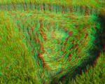 Silbury Hill, Wiltshire crop circle, aerial photo 46