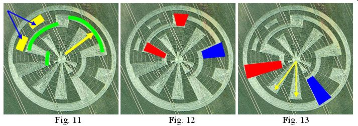 Vale of Pewsey, Wiltshire crop circle, aerial photo 37