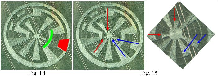 Vale of Pewsey, Wiltshire crop circle, aerial photo 40